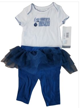 NWT! NBA BABY MINNESOTA TIMBERWOLVES TWO PIECE SET